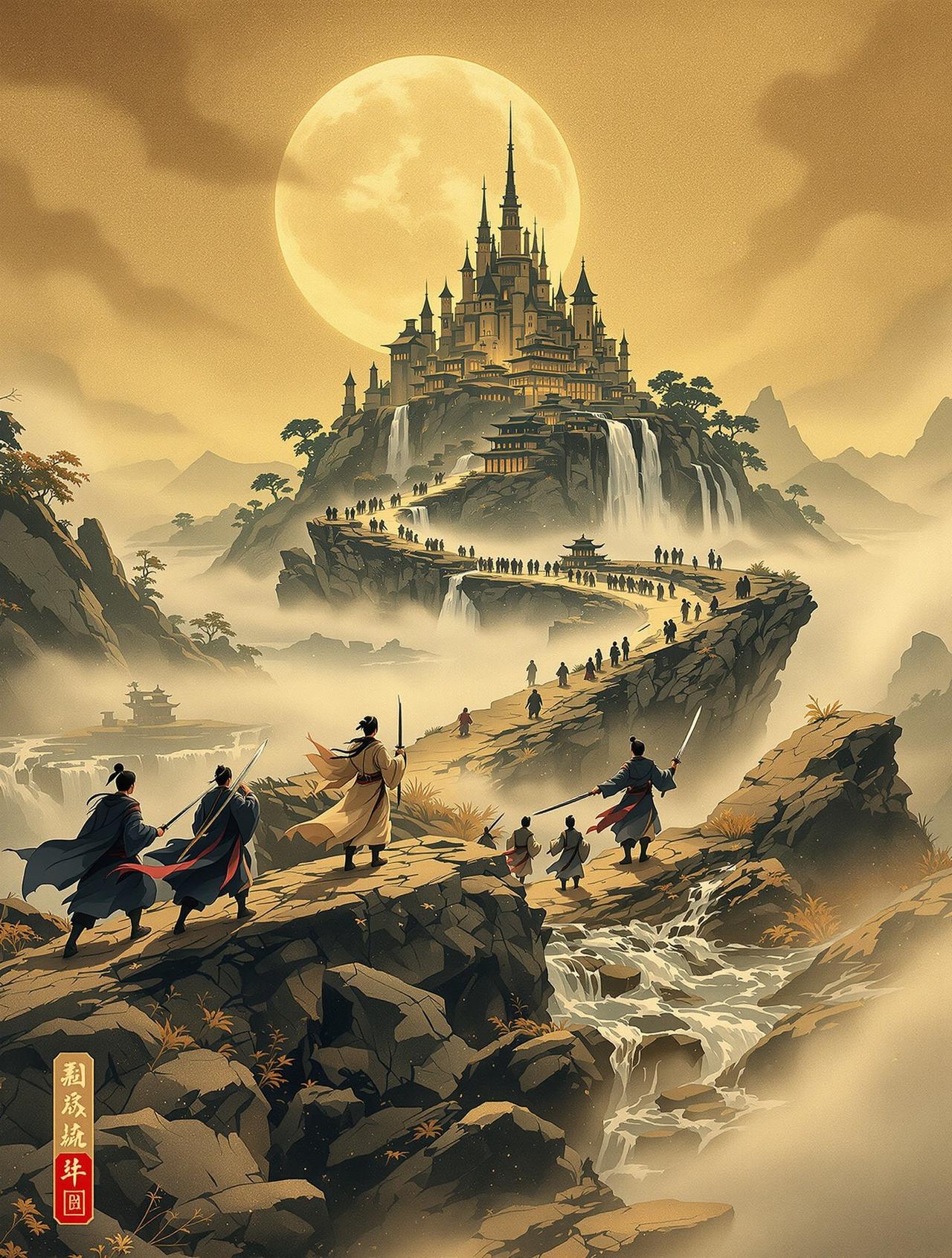 漫蛙漫画 山河令 · 浮生卷 - 武侠江湖